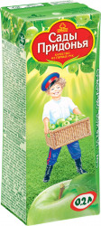Сок Сады Придонья 0.200х27 яблоко зеленое восстановленное осветленное с 3 мес